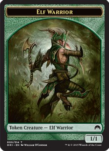 Elf Warrior Token (9/14)