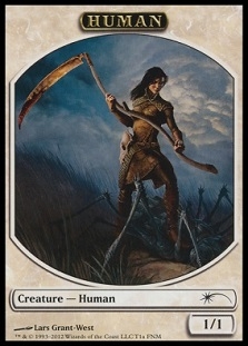 Human Token // Wolf Token (FNM)