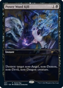 Power Word Kill (Game Day)