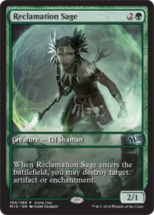 Reclamation Sage (Magic 2015 Game Day)