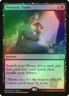 Demonic Tutor (Judge 2020)