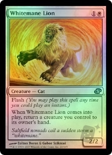 Whitemane Lion