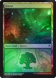 Forest (A06)(Ravnica Weekend)