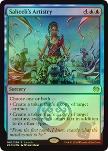 Saheeli's Artistry (Kaladesh Launch)
