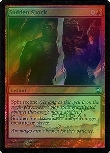 Sudden Shock (Time Spiral Launch)