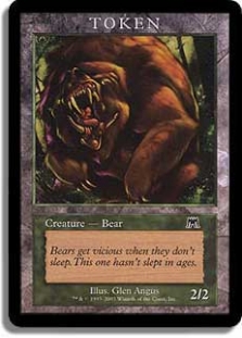 Bear Token (Onslaught) (Player Rewards)