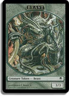 Beast Token (Darksteel) (Player Rewards)