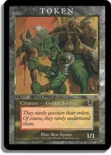 Goblin Soldier Token (Apocalypse) (Player Rewards)