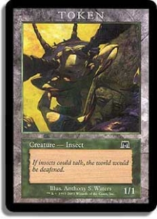Insect Token (Onslaught) (Player Rewards)