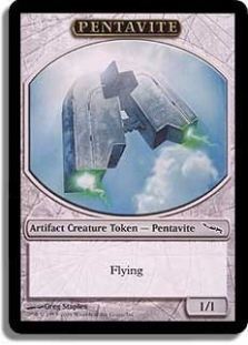 Pentavite Token (Mirrodin) (Player Rewards)