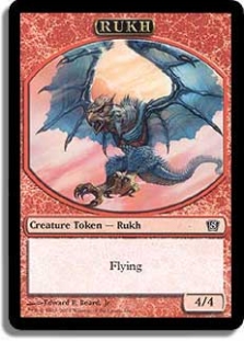 Rukh Token (8th Edition) (Player Rewards)