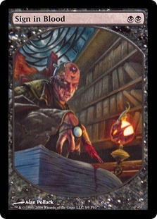 Sign in Blood (Player Rewards)