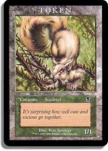 Squirrel Token (Odyssey) (Player Rewards)