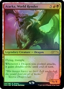 atarka world render promo decked builder atarka world render promo decked builder