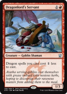Dragonlord's Servant (Dragons of Tarkir Dragonfury Game)