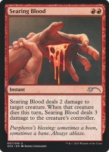 Searing Blood (Pioneer Challenger Decks 2021)