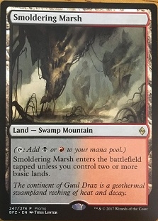 Smoldering Marsh (Alternate Art)