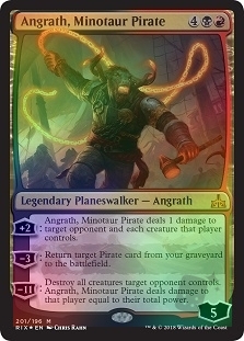 Angrath, Minotaur Pirate (Planeswalker Deck)