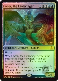 Azor, the Lawbringer (Prerelease Foil)