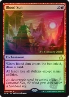 Blood Sun (Rivals of Ixalan Prerelease)