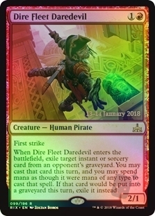 Dire Fleet Daredevil (Prerelease Foil)