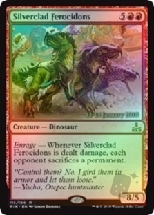 Silverclad Ferocidons (Prerelease Foil)