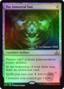 The Immortal Sun (Rivals of Ixalan Prerelease)