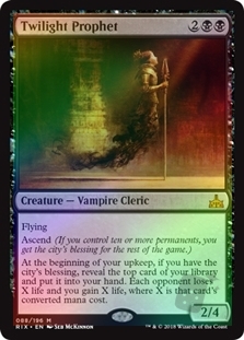 Twilight Prophet (Rivals of Ixalan Prerelease)