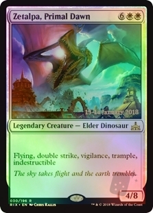Zetalpa, Primal Dawn (Rivals of Ixalan Prerelease)