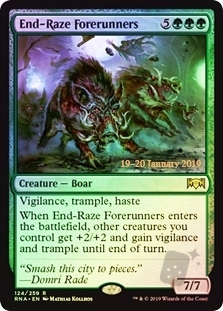 End-Raze Forerunners (Ravnica Allegiance Prerelease)