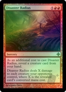 Disaster Radius