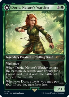 Doric, Nature’s Warden // Doric, Owlbear Avenger