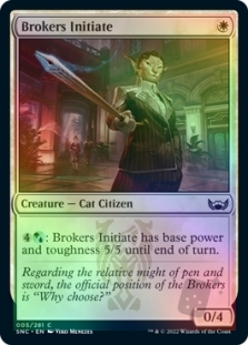 Brokers Initiate
