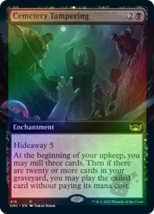 Cemetery Tampering (Extended Art)