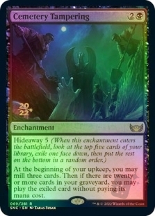 Cemetery Tampering (Streets of New Capenna Prerelease)