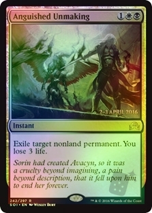 Anguished Unmaking (Shadows over Innistrad Prerelease)