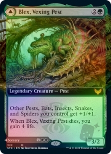 Blex, Vexing Pest (Extended Art) // Search for Blex (Extended Art)