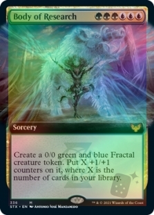 Body of Research (Extended Art)