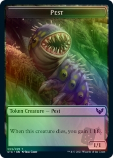Fractal Token (3/9) // Pest Token (5/9)