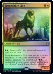 Bronzehide Lion (Theros Beyond Death Prerelease)