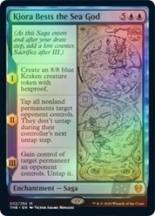 Kiora Bests the Sea God (Theros Beyond Death Prerelease)