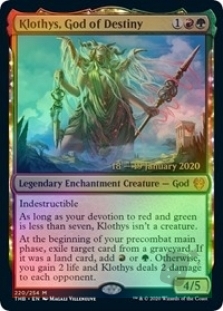 Klothys, God of Destiny (Theros Beyond Death Prerelease)
