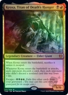 Kroxa, Titan of Death's Hunger (Theros Beyond Death Prerelease)