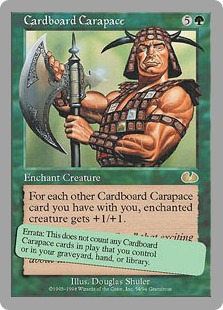 Cardboard Carapace