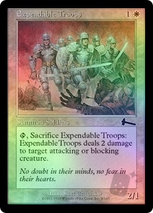 Expendable Troops