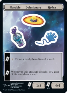 Playable Delusionary Hydra Sticker Sheet (30/48)