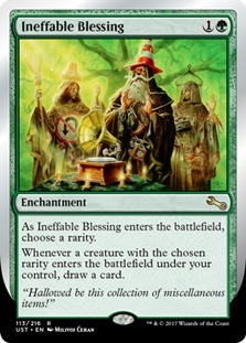Ineffable Blessing (D 'rarity')