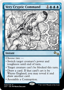 Very Cryptic Command (A 'Alternate Art')