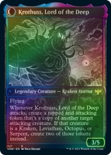 Runo Stromkirk (Showcase) (327) // Krothuss, Lord of the Deep (Showcase) (327)