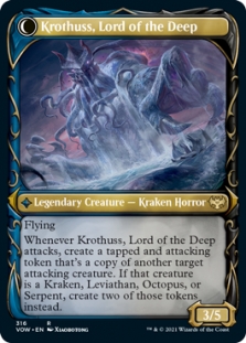 Runo Stromkirk (Showcase) (316) // Krothuss, Lord of the Deep (Showcase) (316)
